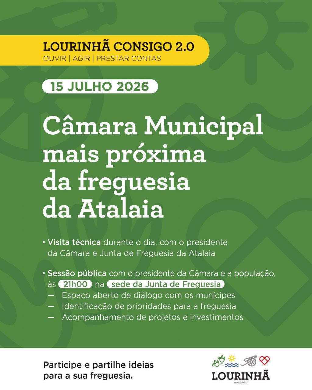 Lourinh&atilde; Consigo 2.0 - C&acirc;mara Municipal da Lourinh&atilde;